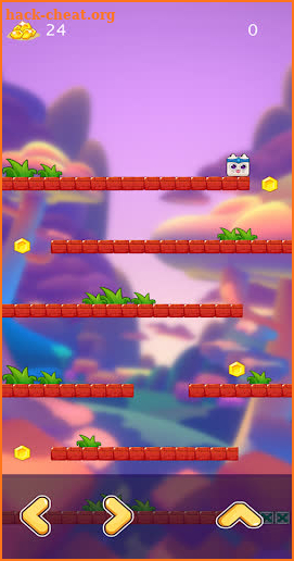 Square Cat Adventure screenshot