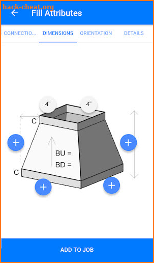 Square Duct Fittings screenshot