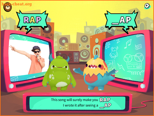 Square Panda Monster Rhymes screenshot