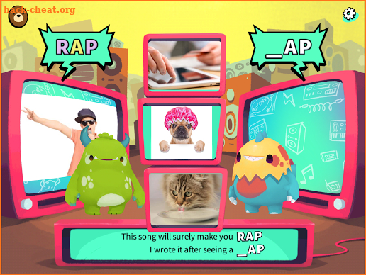 Square Panda Monster Rhymes screenshot