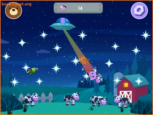 Square Panda Space Cows screenshot