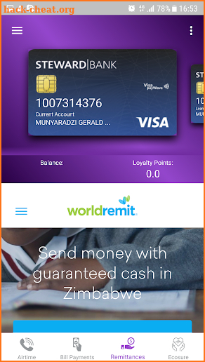 Square World By Steward Bank screenshot