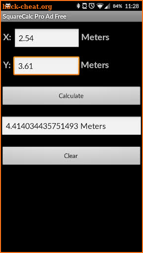 SquareCalcProAdFree screenshot