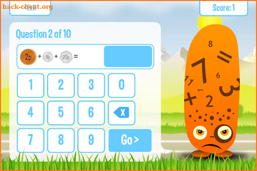 Squeebles Addition Subtraction screenshot