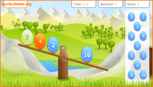 Squeebles Number Bonds screenshot