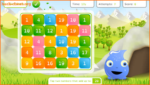 Squeebles Number Bonds screenshot