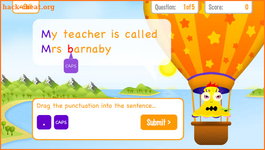 Squeebles Punctuation screenshot