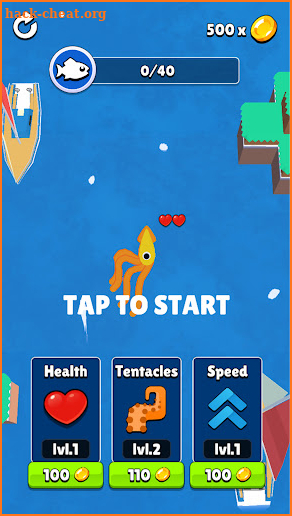 Squid Fishing screenshot