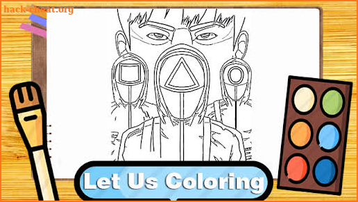 Squid Game Coloring Book screenshot