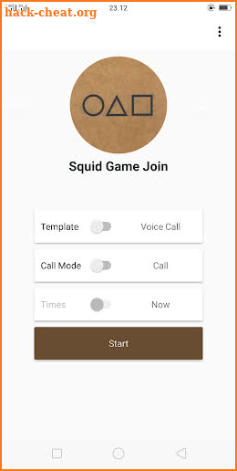 Squid Game Join Fake Call screenshot