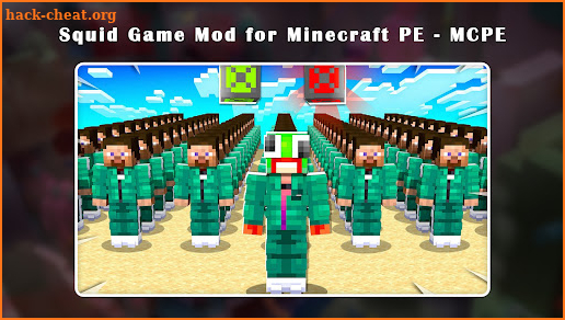 Squid Game Mod Master for Minecraft MCPE screenshot