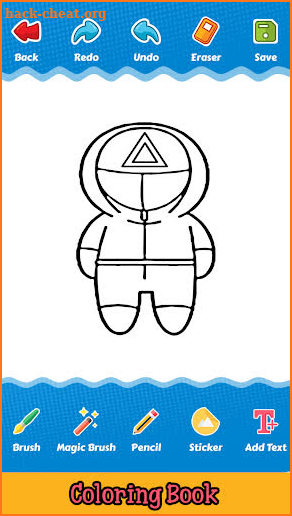 Squid Games Coloring books screenshot