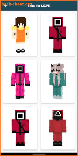 Squid Skins for Minecraft PE screenshot