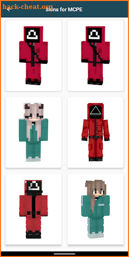 Squid Skins for Minecraft PE screenshot