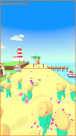 Squid survival — Crowd runner screenshot