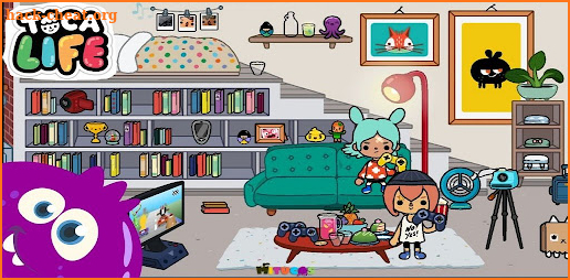 SQuid TOCA life World Guide screenshot