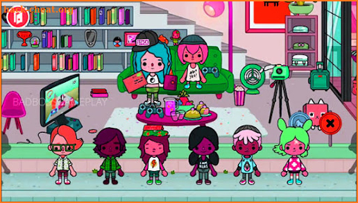 Squid Toca Life World -Town Life Guide screenshot