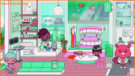 Squid Toca Life World -Town Life Guide screenshot