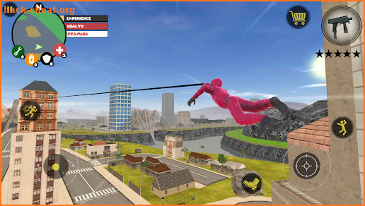 Squid Worker Rope Hero Vegas Strange Gangster screenshot