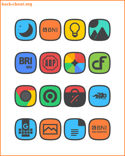 Squircle Dark - Icon Pack screenshot