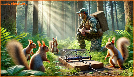 Squirrel Family 3D Gun Master screenshot