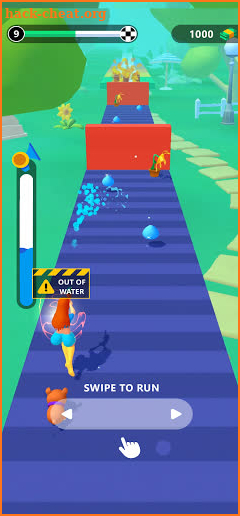 Squirt Gun Girl: Garden Runner screenshot