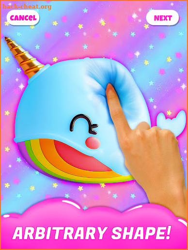 Squishy Slime Simulator: Coloring Games for Girls screenshot