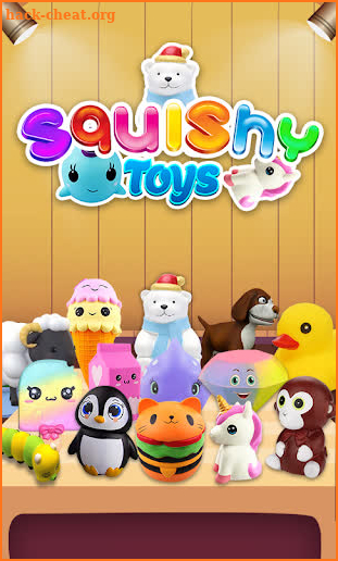 Squishy Toys Simulator Game - Anti stress Activity screenshot