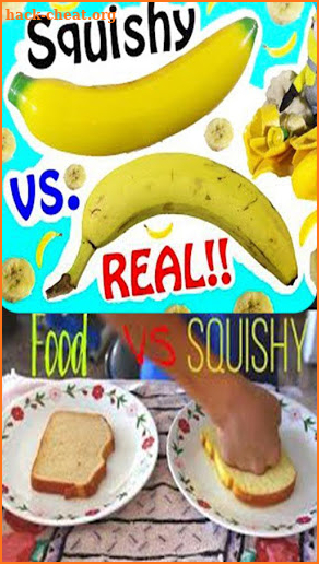 Squishy VS Real Food screenshot