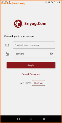Sriyog screenshot