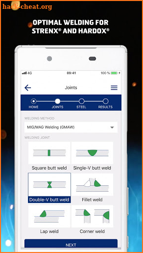 SSAB WeldCalc screenshot