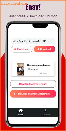 SSS Video Downloader for TikTok - No Watermark screenshot