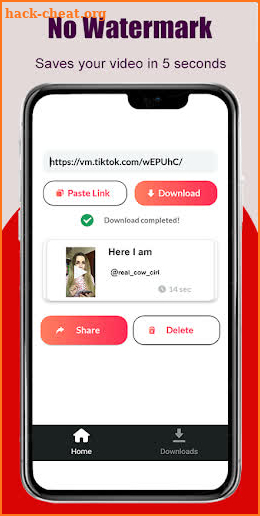 SSS Video Downloader for TikTok - No Watermark screenshot