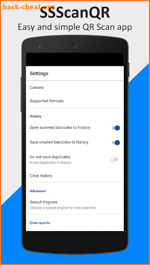 SSScanQR screenshot