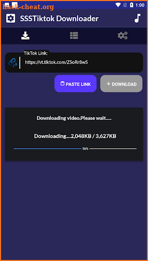 SSSTik Video Downloader No Watermark screenshot