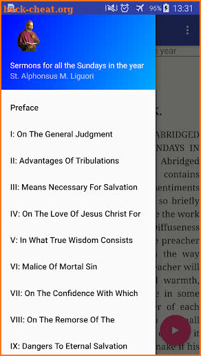 St Alphonsus Liguori Sunday Sermons screenshot