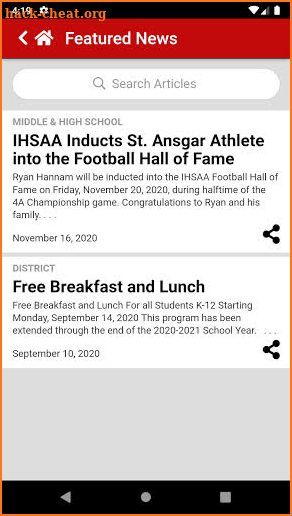 St Ansgar CSD screenshot