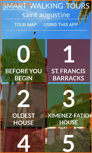 St. Augustine Walking Tour screenshot