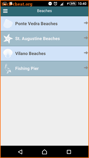 St. Johns County Beaches screenshot