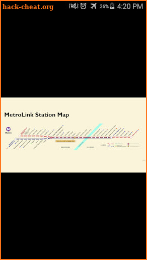 St. Louis Light Rail Map screenshot