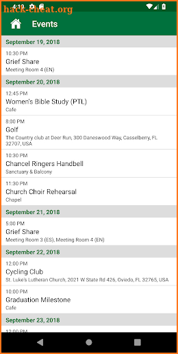 St. Luke's Lutheran Church and School screenshot