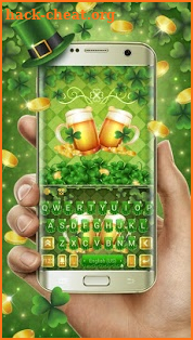 St Patrick Beer Keyboard Theme screenshot