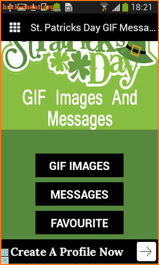 St. Patricks Day GIF Messages screenshot