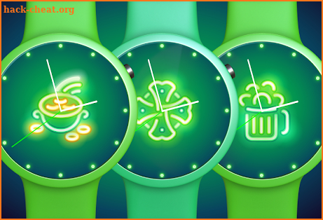 St. Patrick's Day Watch Face screenshot