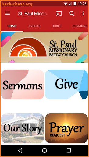 St. Paul Baptist Church screenshot