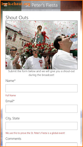St. Peter's Fiesta screenshot