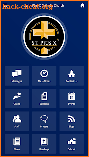 St Pius X Catholic Church screenshot