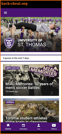 St. Thomas Tommies screenshot