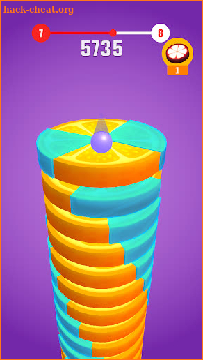 Stack Ball - Fruit Crush screenshot