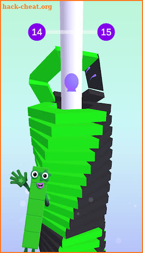 Stack Ball Number Blocks 3D screenshot